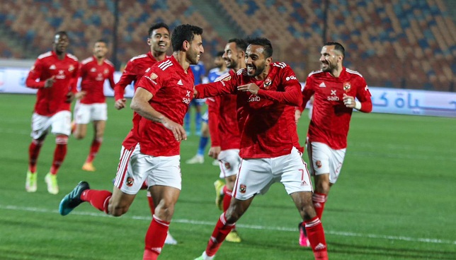 مباشر مباراة الأهلي والمقاولون.. الأحمر يتقدم بثنائية في الشوط الأول