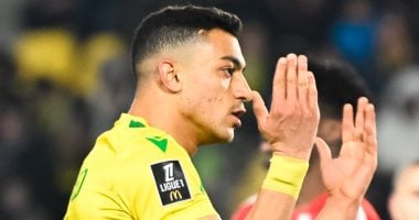 مصطفى محمد على مقاعد بدلاء نانت أمام موناكو في الدوري الفرنسي