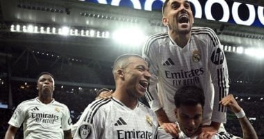 الريال ضد مان سيتي.. الملكي يقترب من دور الـ 16 بدوري الأبطال بثنائية مبابي.. صور