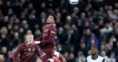 عمر مرموش يشارك فى فوز مانشستر سيتى على توتنهام بالدورى الإنجليزى (فيديو)